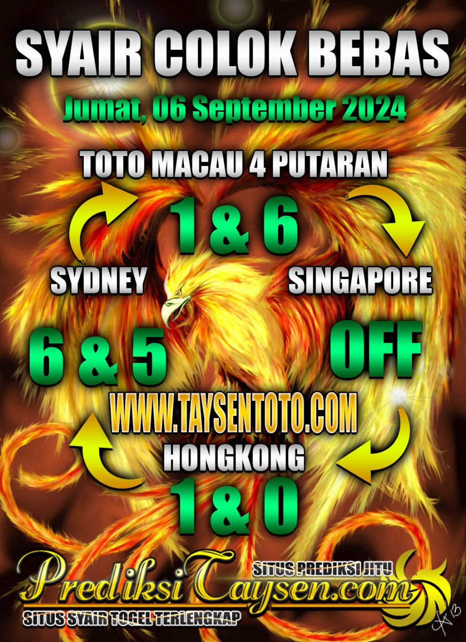 Syair Burung Purba Sydney Hari ini Kamis 06 September 2024