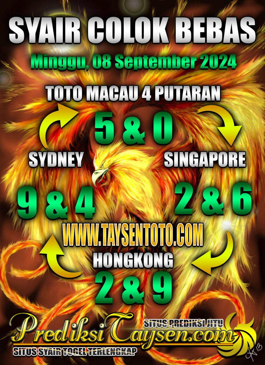 Syair Burung Purba Sydney Hari ini Kamis 08 September 2024